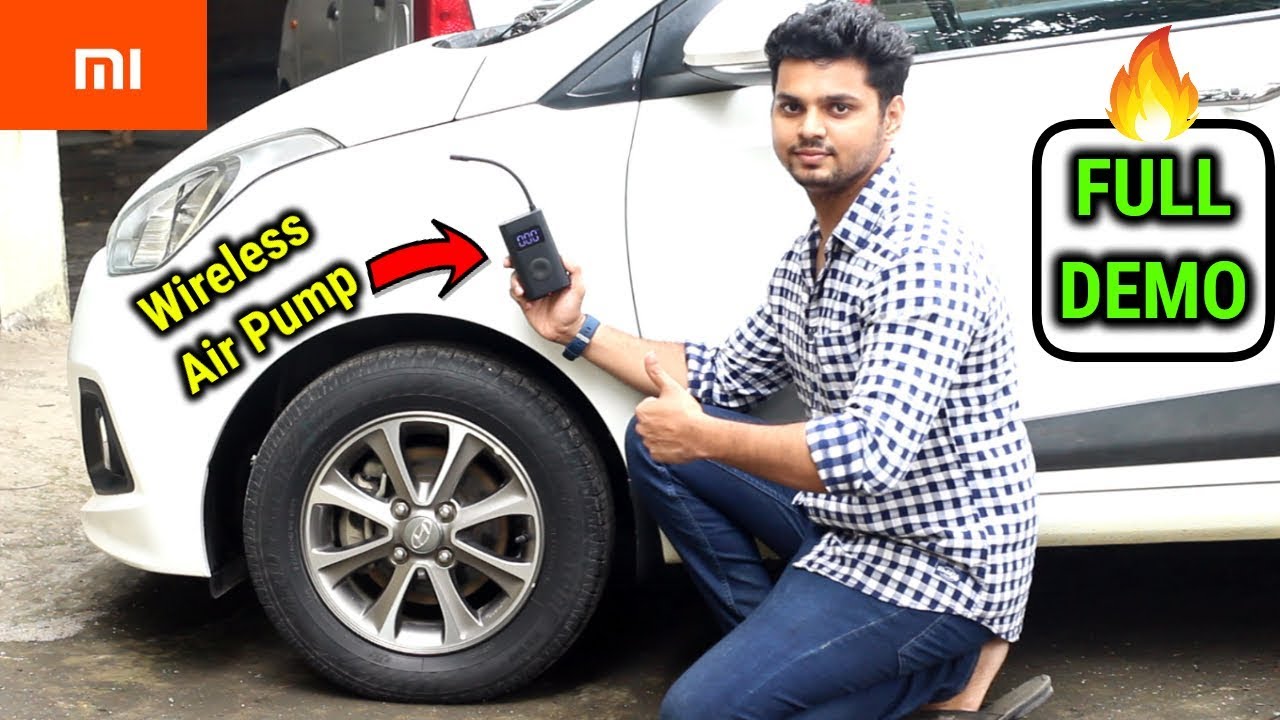 Xiaomi Air Pump in INDIA | Full Demo | Wireless & Portable