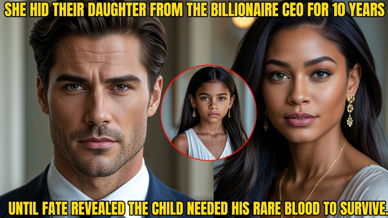 “She Hid Their Daughter from the Billionaire CEO for 10 Years—Until Fate Revealed the Child Needed..