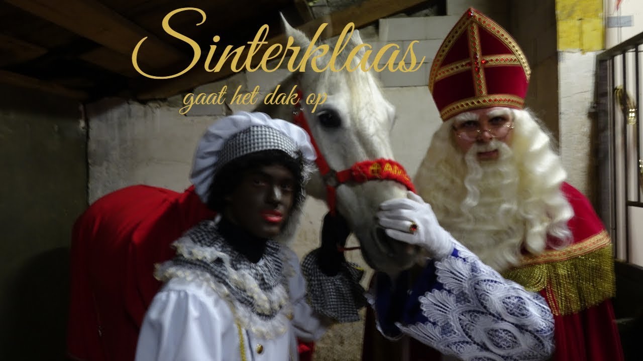 Sinterklaas gaat het dak op
