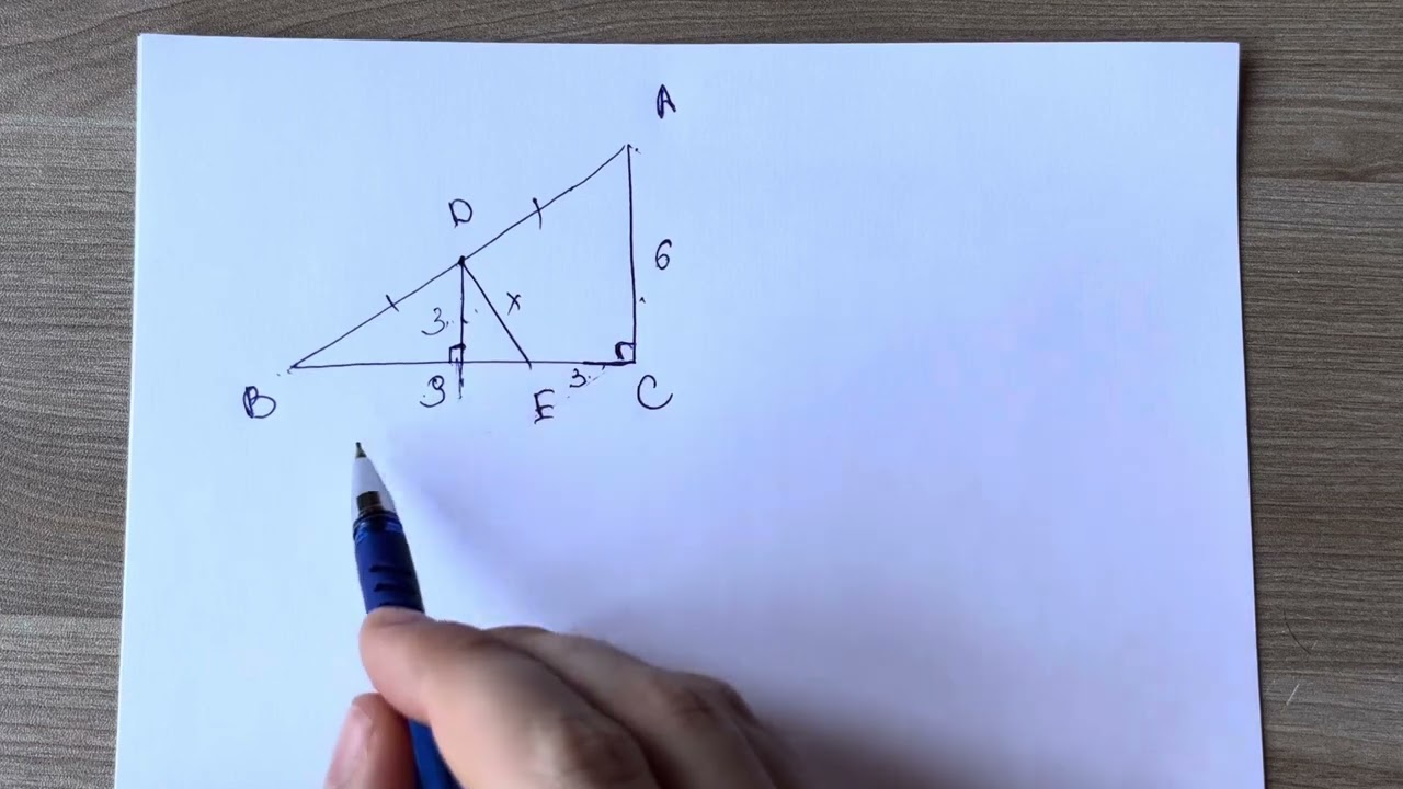 Üçbucağın orta xətti . Teorem və isbatı