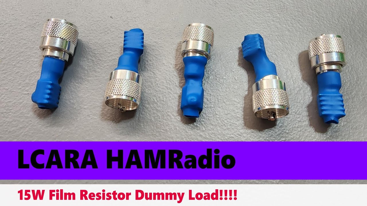 LCARA HAM Radio: 15W Film Resistor Dummy Load Build!!!!
