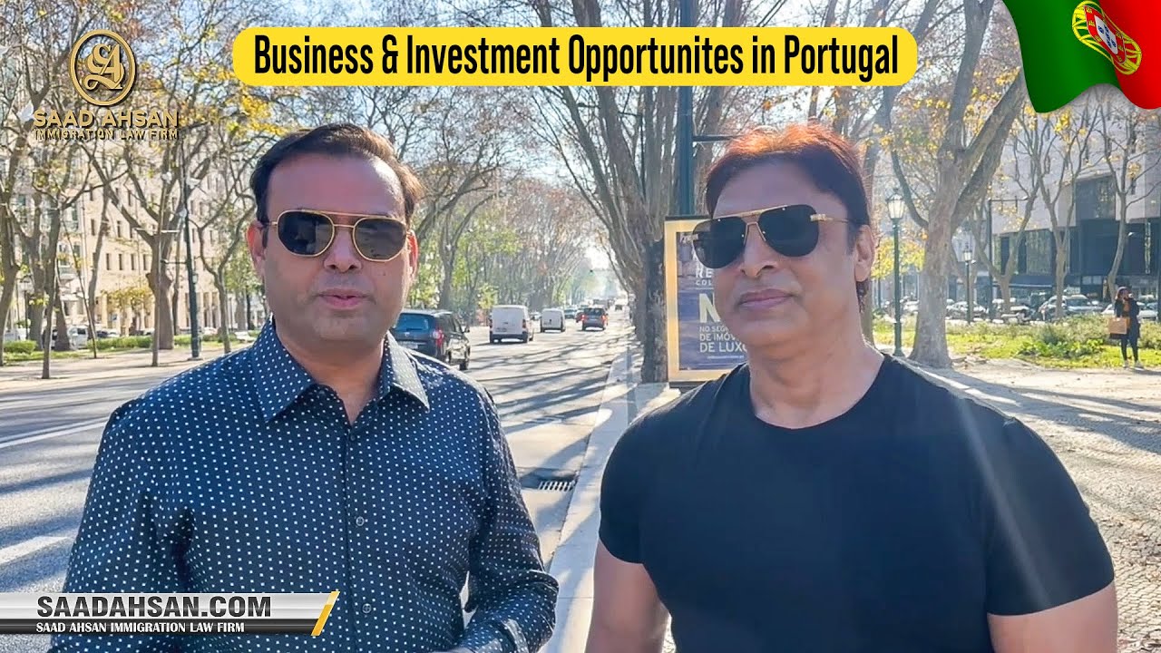 Discover Best Business & Investment Opportunities in Portugal with Ahsan Khaliq & Shoaib Akhtar