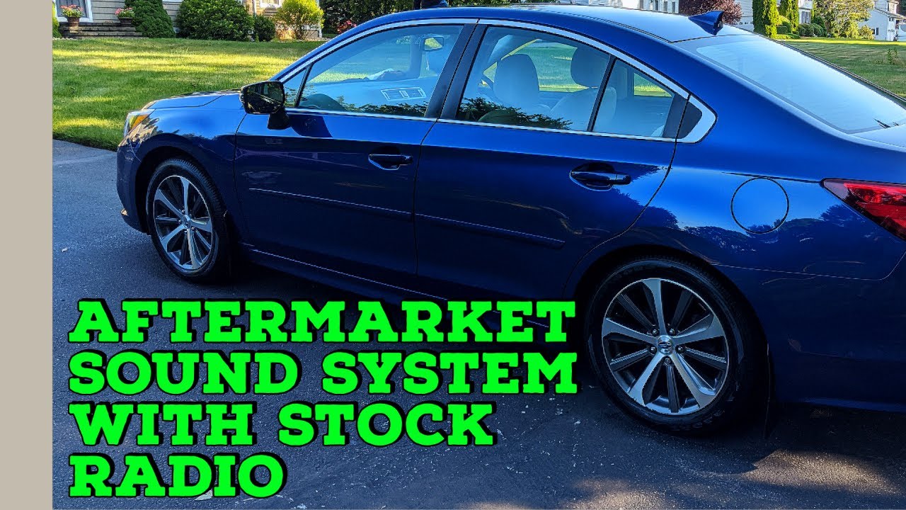 Модернизация звуковой системы Subaru Legacy Premium 2016 (часть 1)