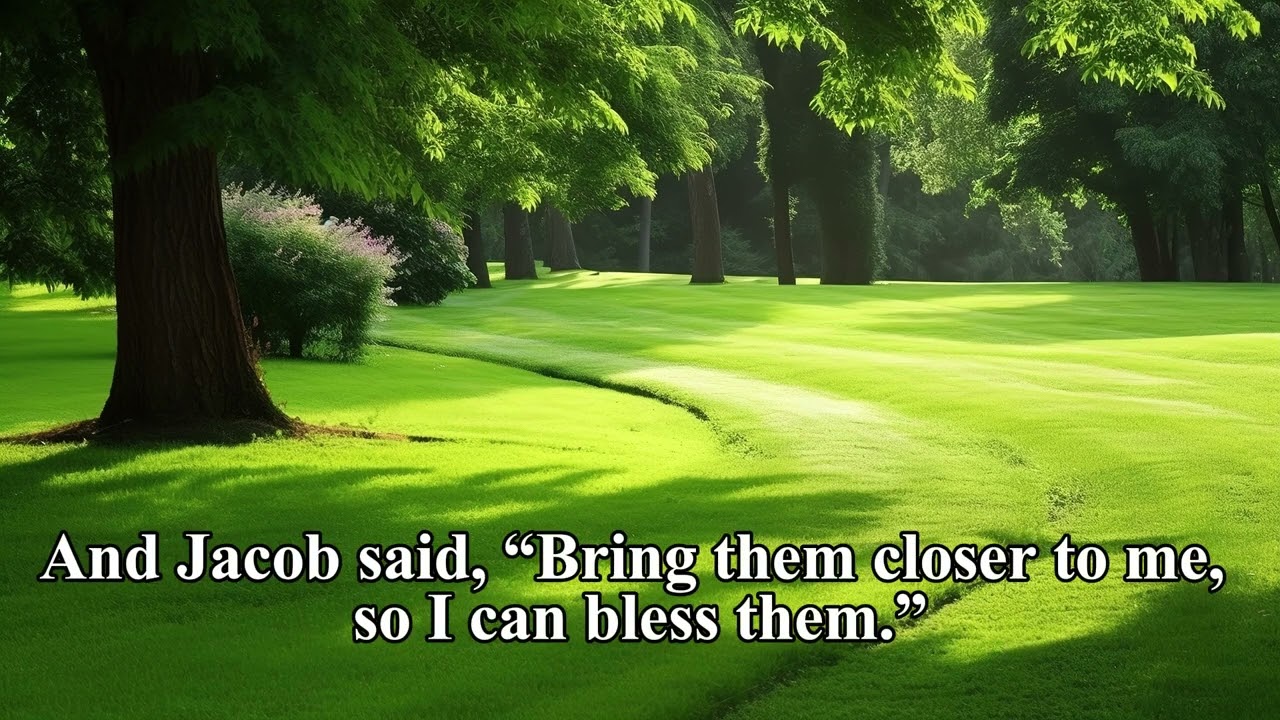 Genesis Chapter 48 New Living Translation (NLT) #NLT#Bible