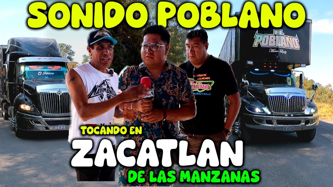 viajamos con SONIDO POBLANO enmedio del cerro PARA IR A TOCAR a ZACATLAN DE LAS MANZANAS.