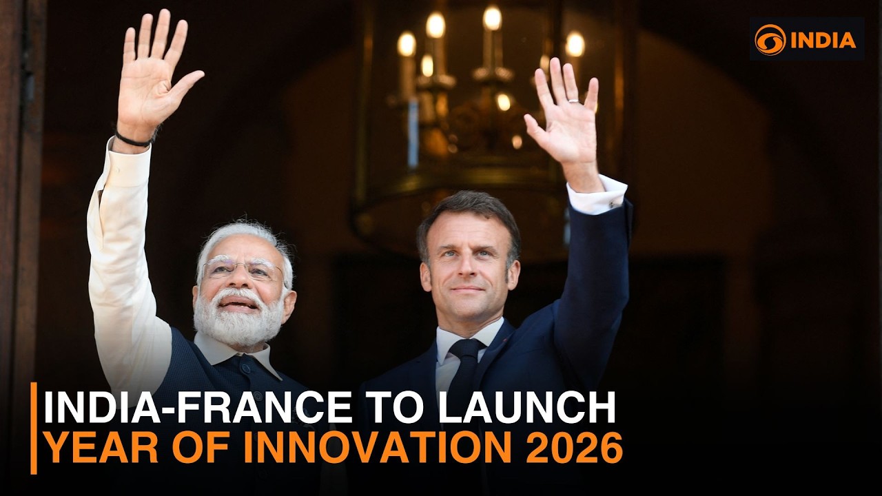 India-France to launch year of innovation 2026