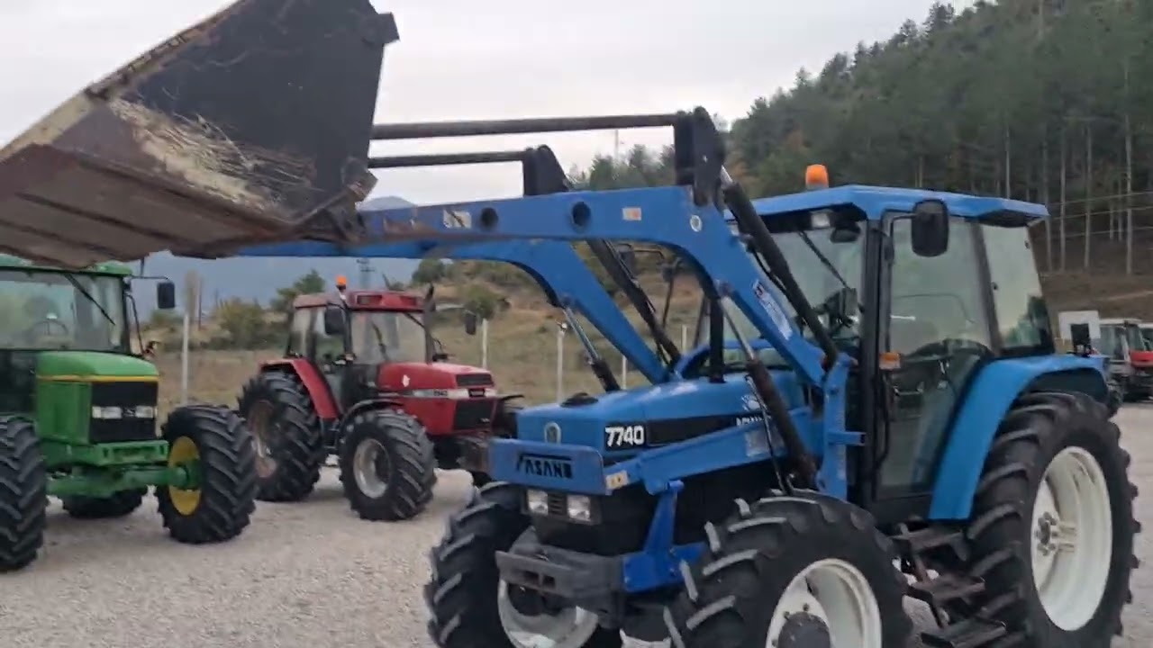 New Holland 7740.КАТО НОВ!!!!!!Нов внос от Италия