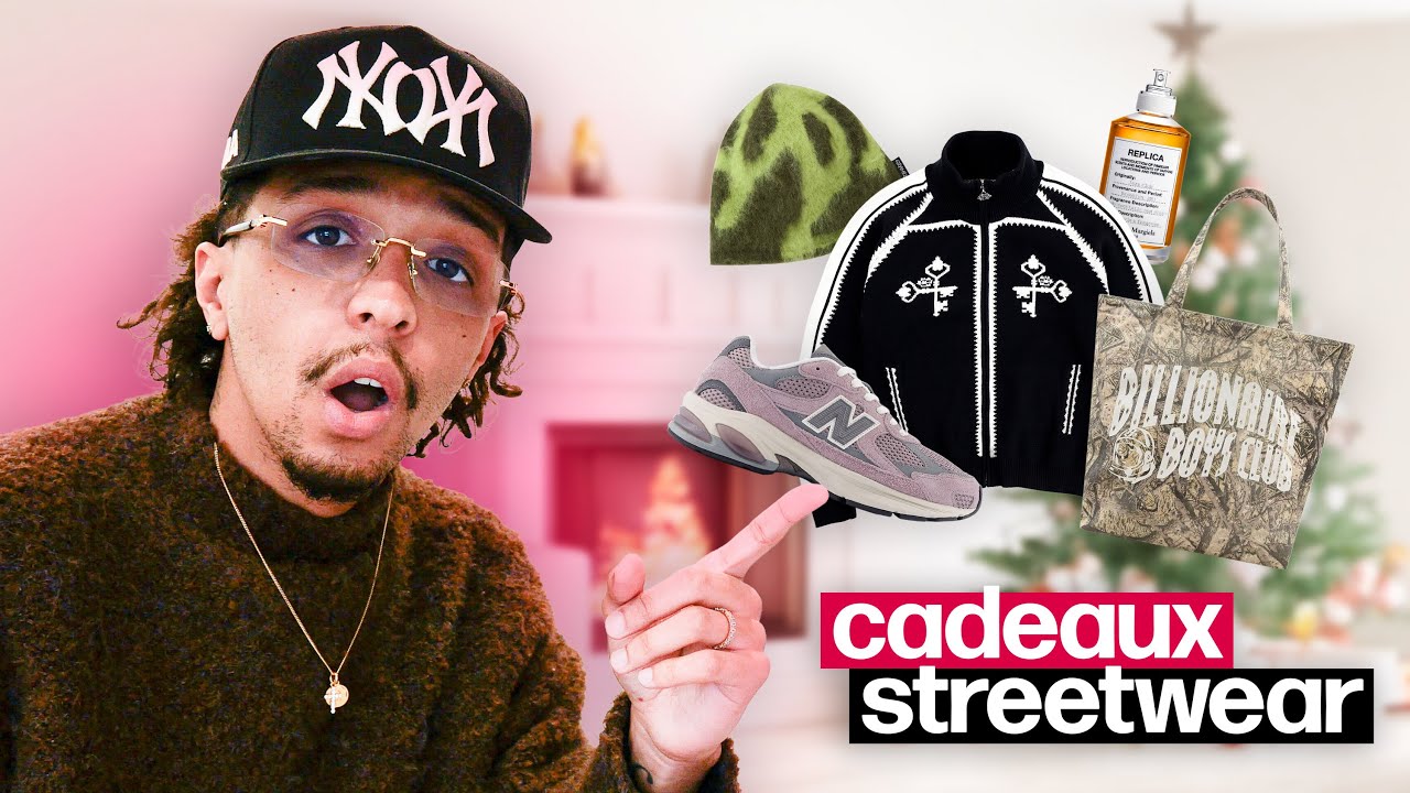 30 id&eacute;es cadeaux STREETWEAR pour NO&Euml;L ! 🎄