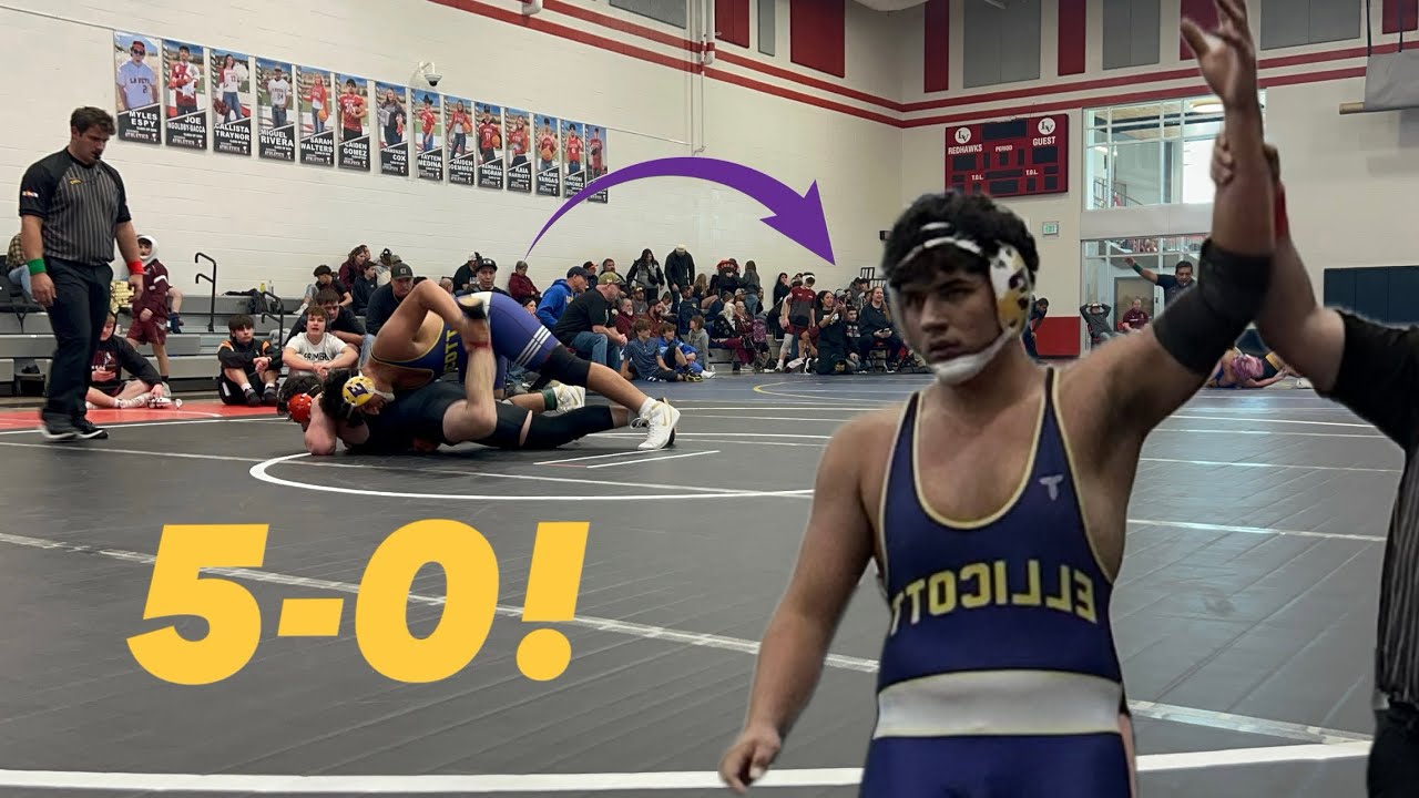 Ellicott ThunderHawks Dominate Highschool Wrestling Tournament (La Veta Invitational)