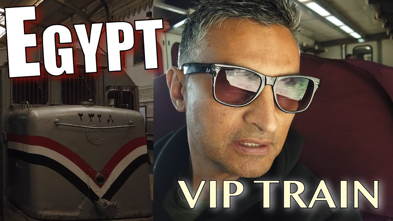 VIP TRAIN FROM CAIRO TO ALEXANDRIA | Egypt Travel 🇪🇬