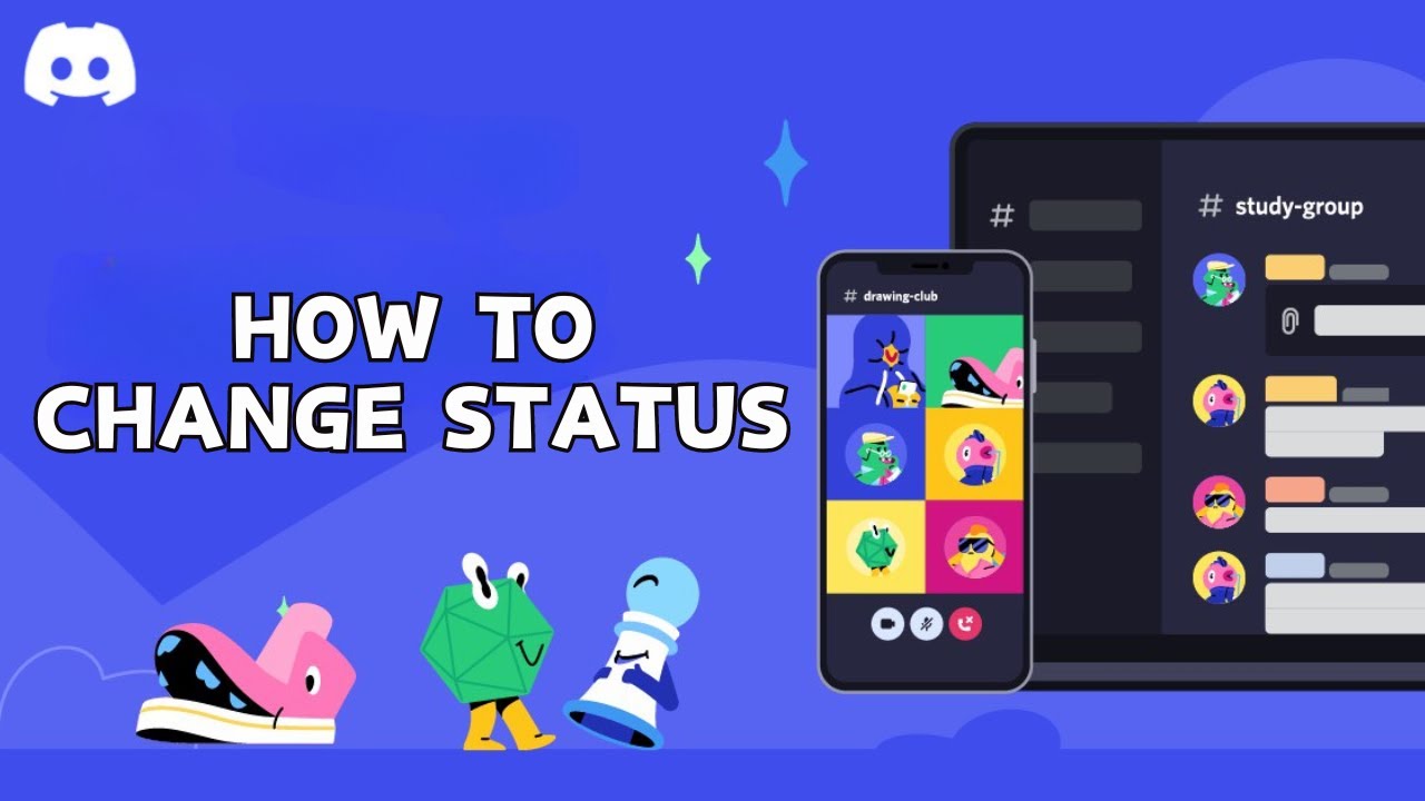 How to Change Status in Discord Phone App (2024) | Discord  Tutorial