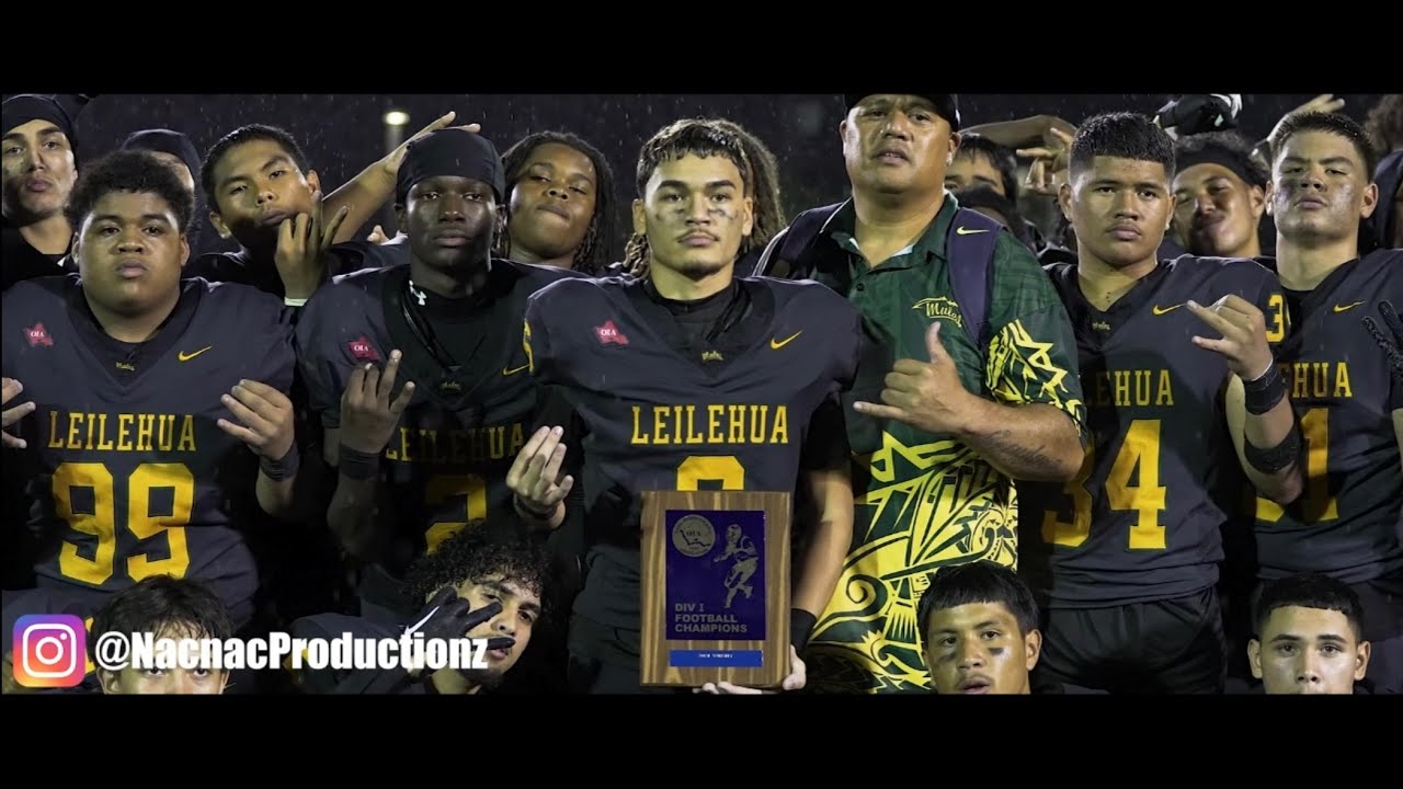 Leilehua High School: 2024 OIA D1 Football Champs || Oahu, HI