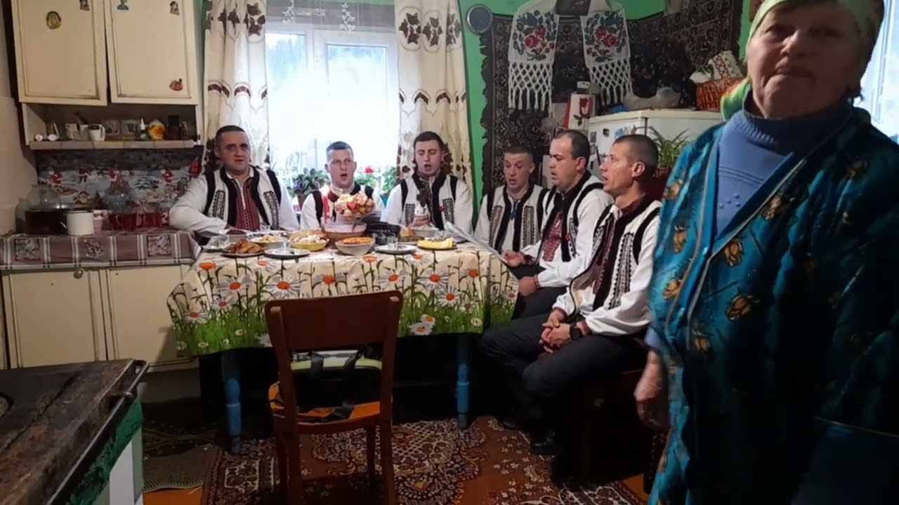 Гуцульська Церковна Коляда в с. Руська, Буковинська Гуцульщина, УПЦ