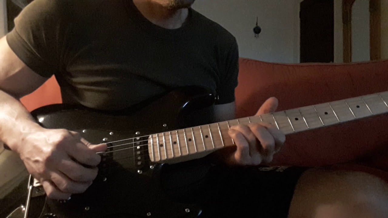 Sisters Of Mercy - Red Skies Disappear   (madz guitar cover)