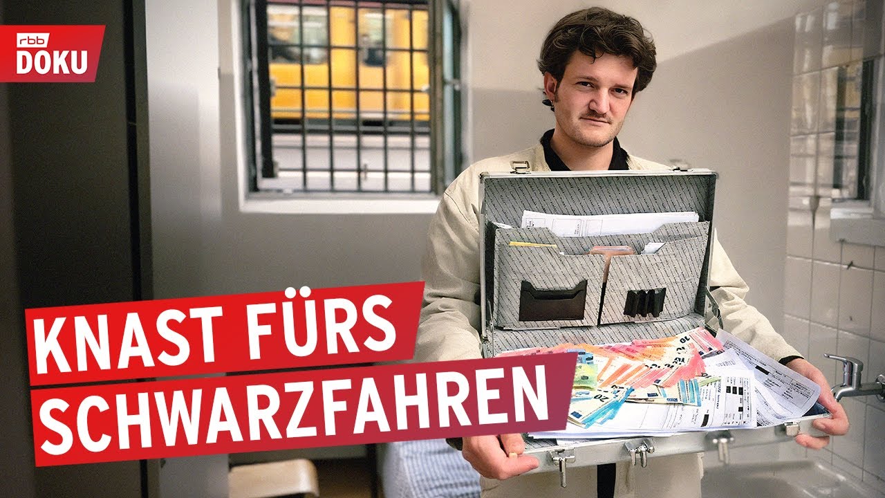 F&uuml;rs Schwarzfahren ins Gef&auml;ngnis? | rbb24 Reportage