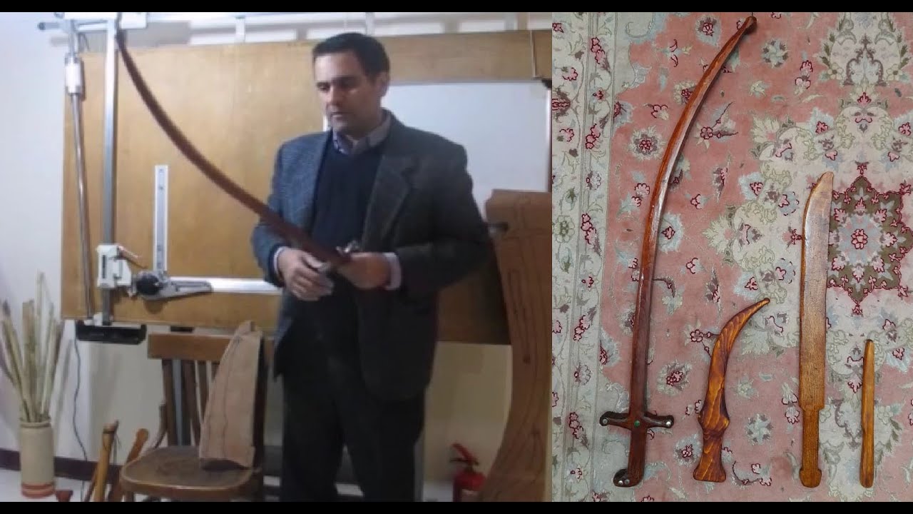 ساخت شمشیر چوبی ، خنجر ، کارد ، قداره و گرز