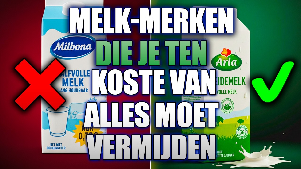 8 Melk-Merken Die Je Ten Koste Van Alles Moet VERMIJDEN (En 2 Die Wél Goed Zijn)