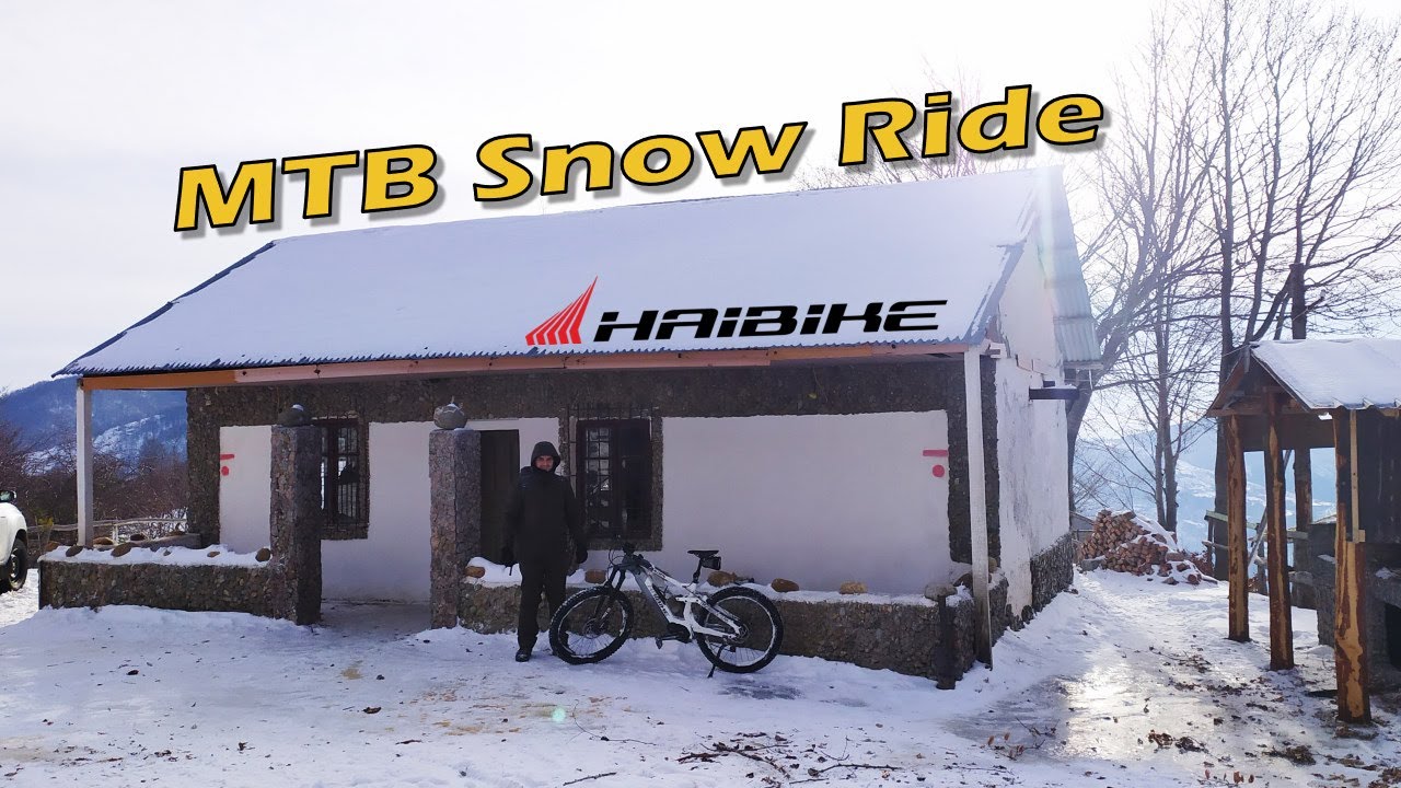 🚴🏻‍♂️ MTB Snow Ride P2 | Bizë (Martanesh Mountain), Shëngjergj - 🇦🇱 #Albania 4K @MTravelVlog