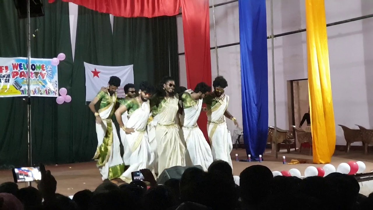 PAYYANNUR COLLEGE WELCOME PARTY 2K19 - THIRUVATHIRA BY KUDU BROTHERS