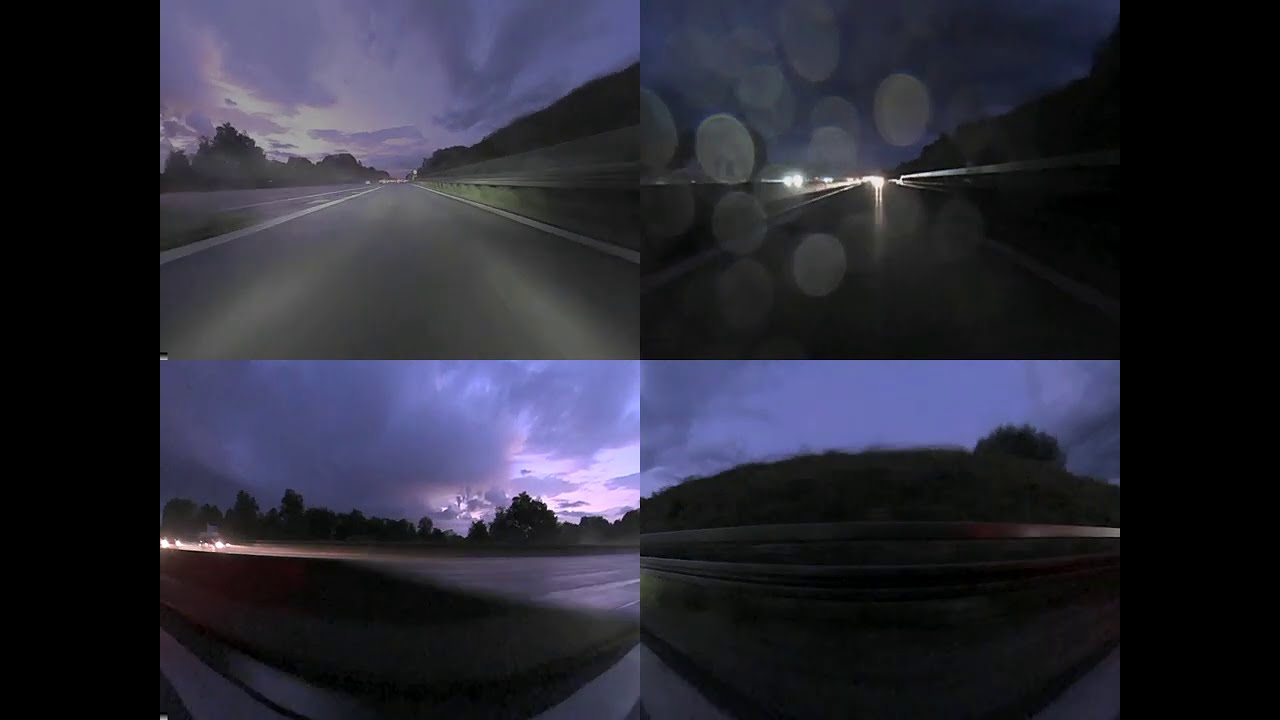 BMW Drive Recorder BAB Unfall / Highway Accident