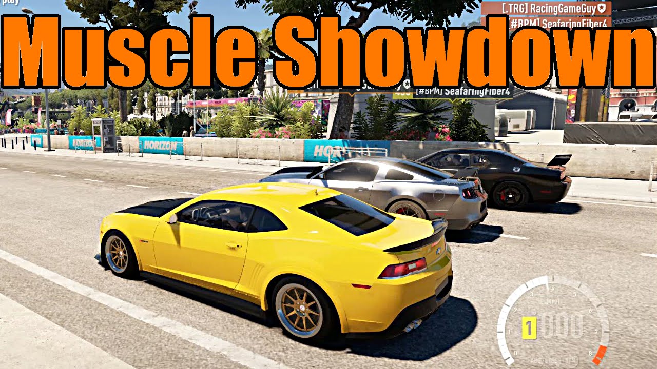 Forza Horizon 2 | Fully Built Muscle Car Showdown!