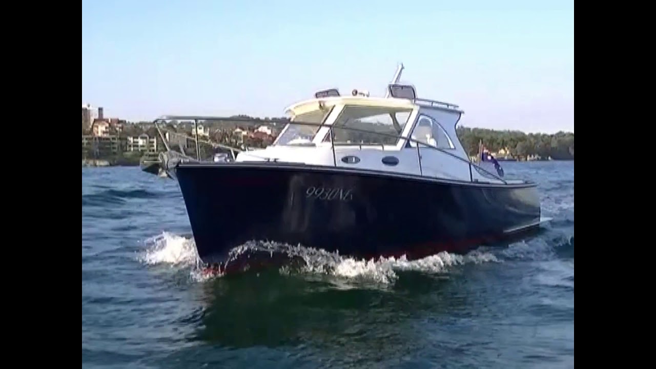 Bellmarine 50kW electric inboard powers harbour cruiser.