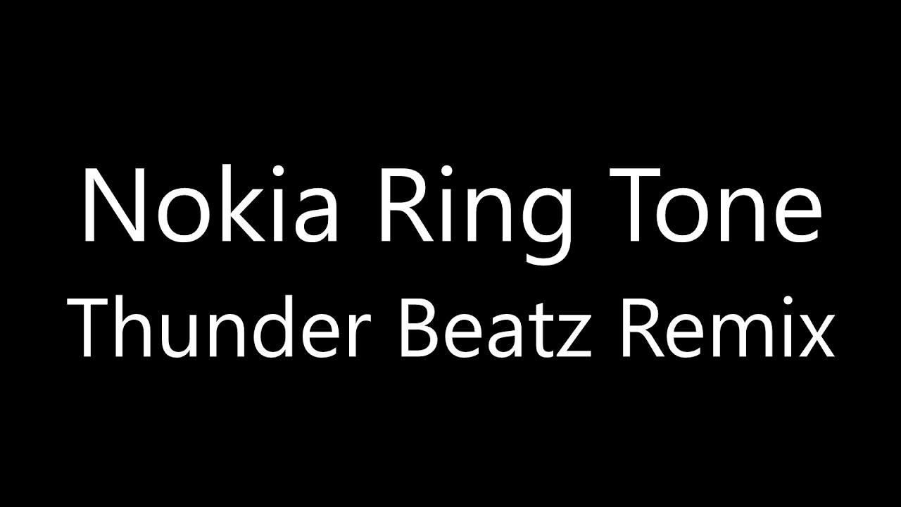 Nokia ringtone - Thunder Beatz Remix