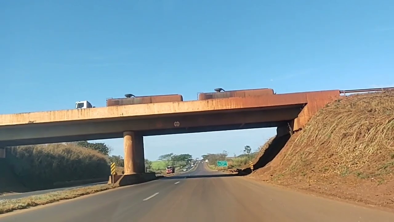 Divisa de GOI&Aacute;S com MINAS GERAIS pela BR 153 #estradasdobrasil #rodovias