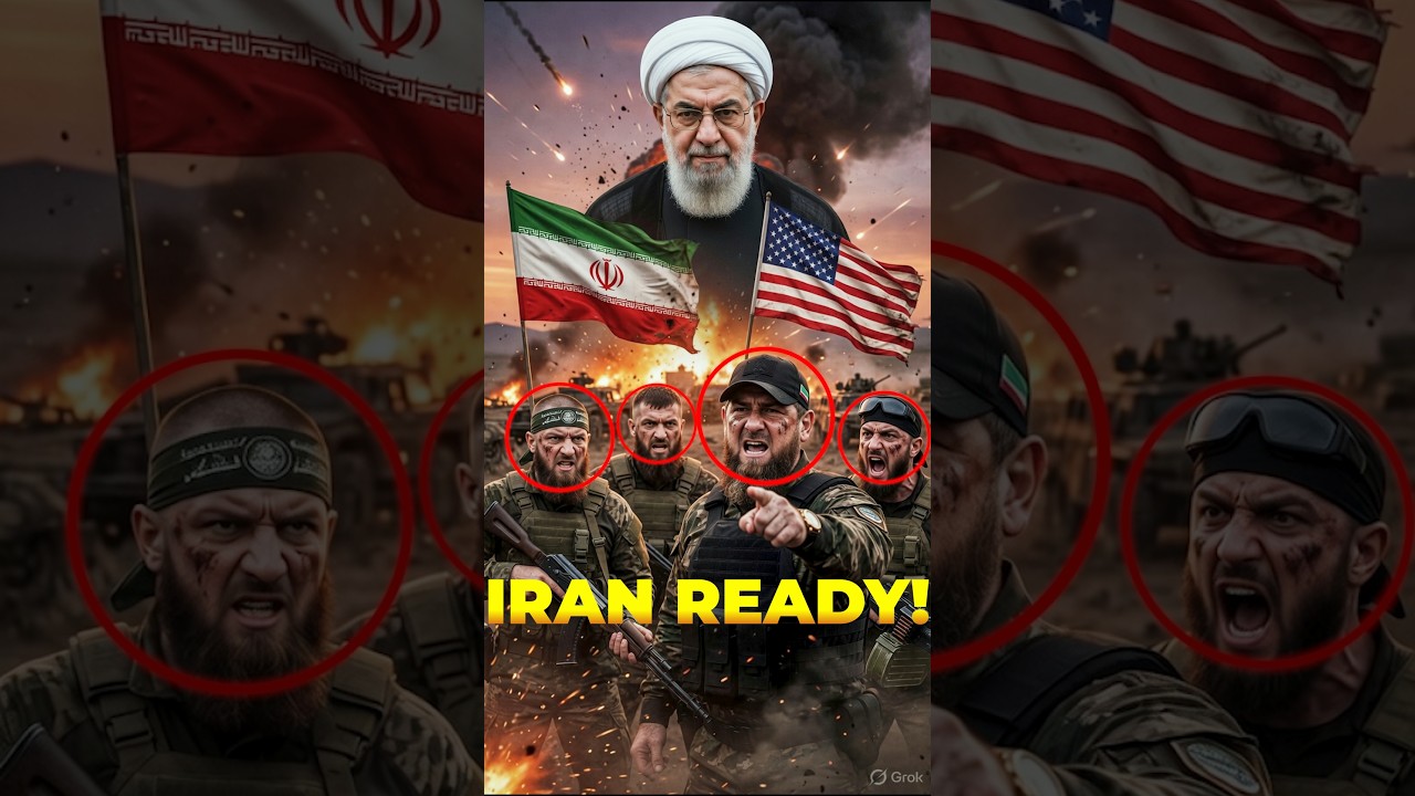 US vs Iran War: Kadyrov ki Akhmat Army Entry 😱 | Putin ki Secret Chechen Force #shorts #iran #putin