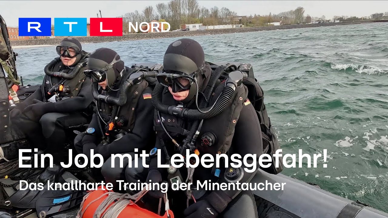 Bis zur Bewusstlosigkeit! Minentaucher-Ausbildung bei der Bundeswehr