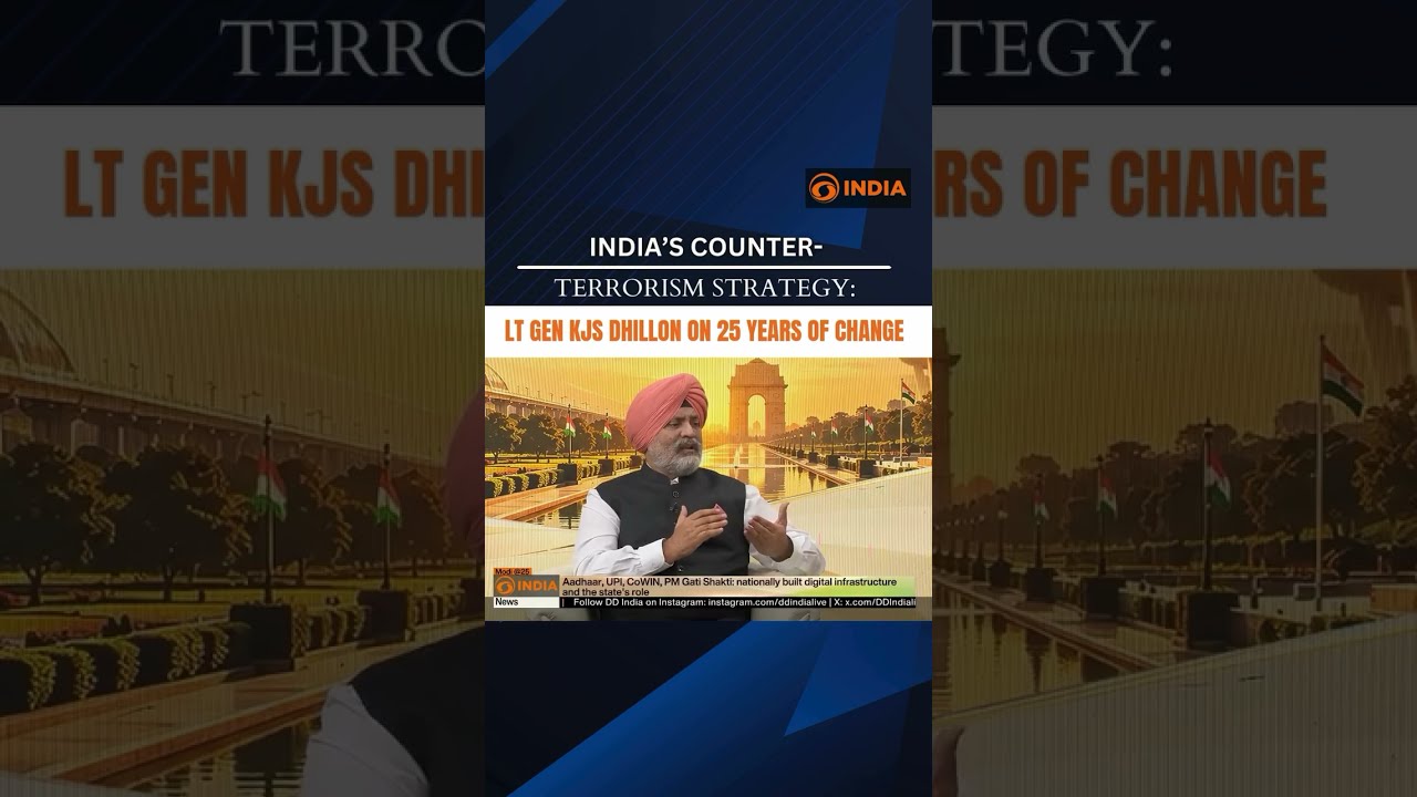 Lt Gen KJS Dhillon Reflects on 25 Years of Counter-Terrorism
