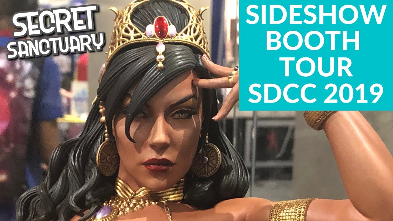SDCC San Diego Comic-Con 2019 Sideshow Collectibles Booth Tour!