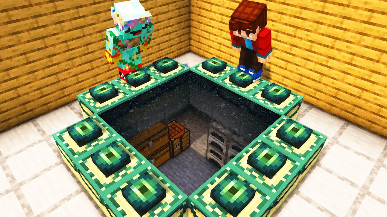Прохождение Minecraft, пока вы СКРЫТО живёте на чьей-то базе