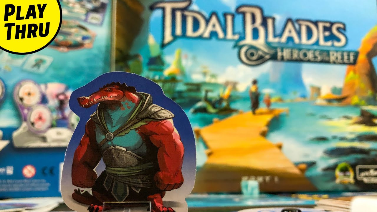 How to Play TIDAL BLADES Heroes of the Reef with a Solo Playthrough