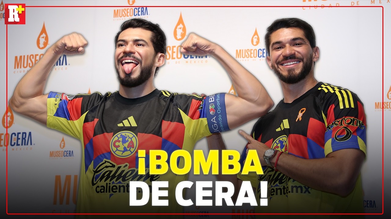 ¡HENRY MARTÍN INMORTAL! El capitán del conjunto AZULCREMA ya tiene su FIGURA de CERA
