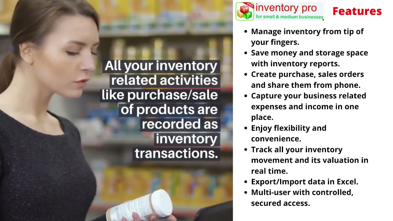 Inventory Management with Inventory Pro - Top Features