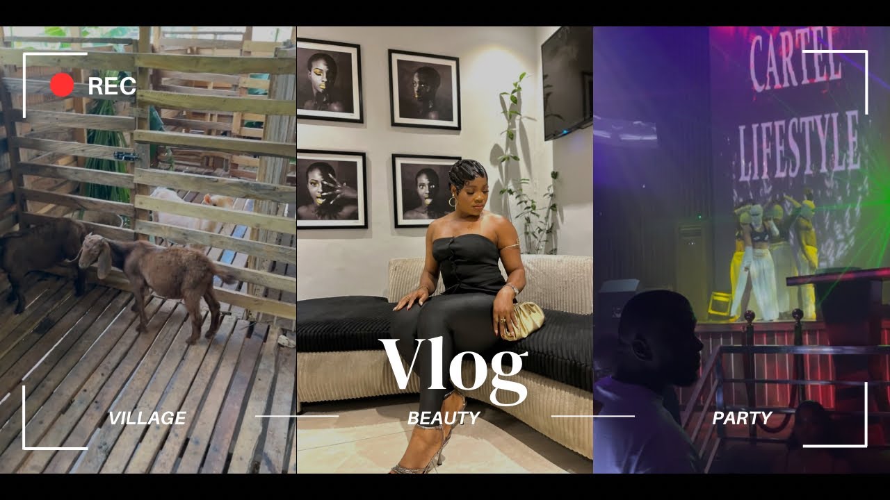 Owerri Vlog : New hair + Partying with the girls + Rants about Uber in Owerri + village Life #vlog