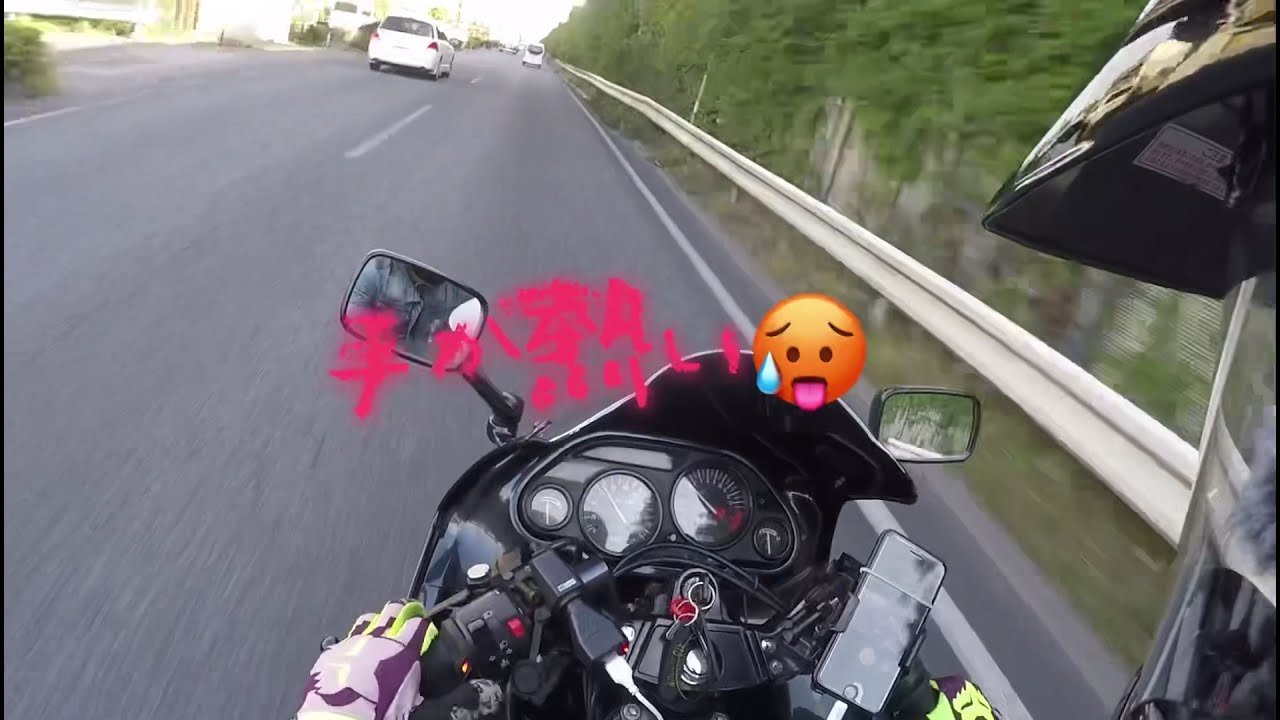 kawasaki zzr400で大型バイクの感想