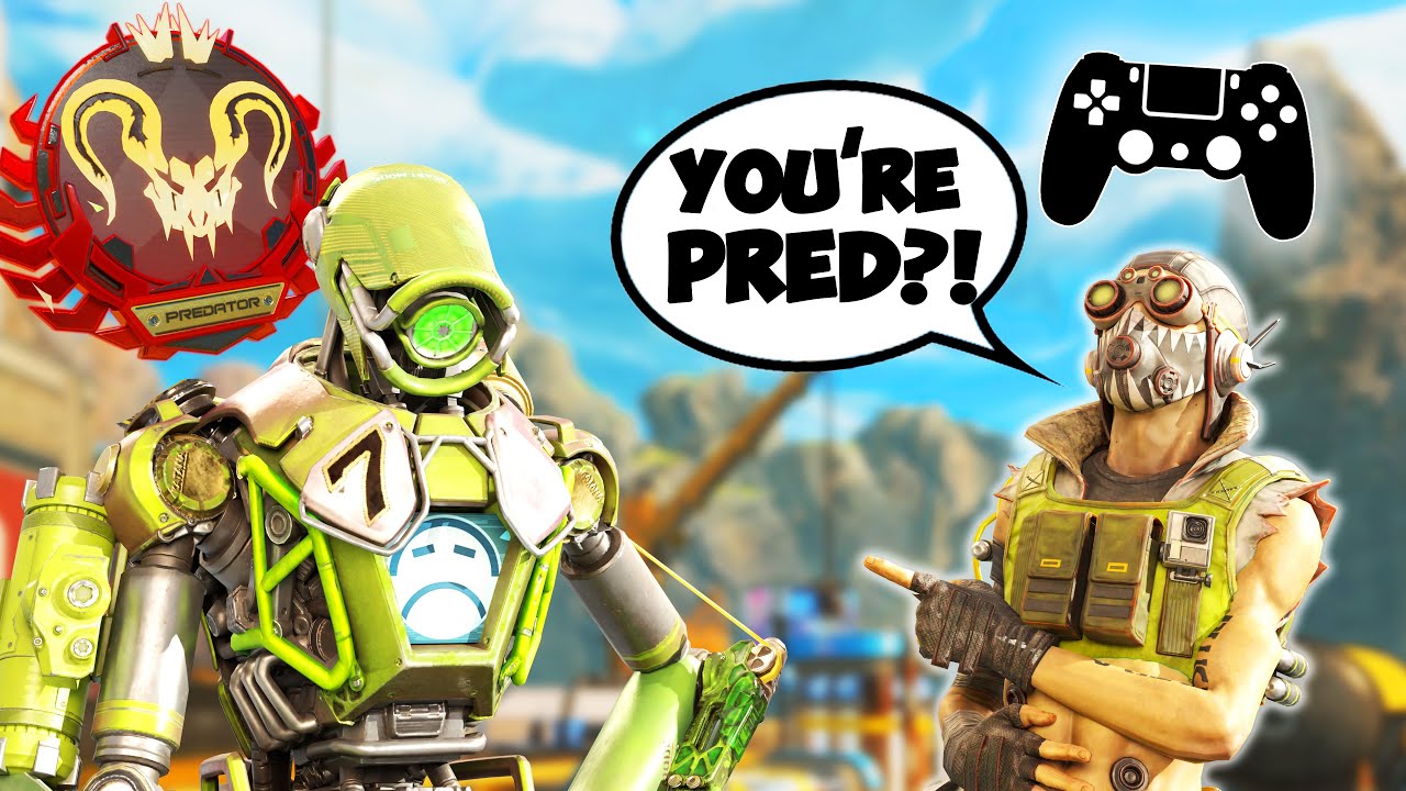 КОГДА ИГРОК НА КОНСОЛИ НЕСЕТ ИГРОКА НА ПК..(Apex Legends)