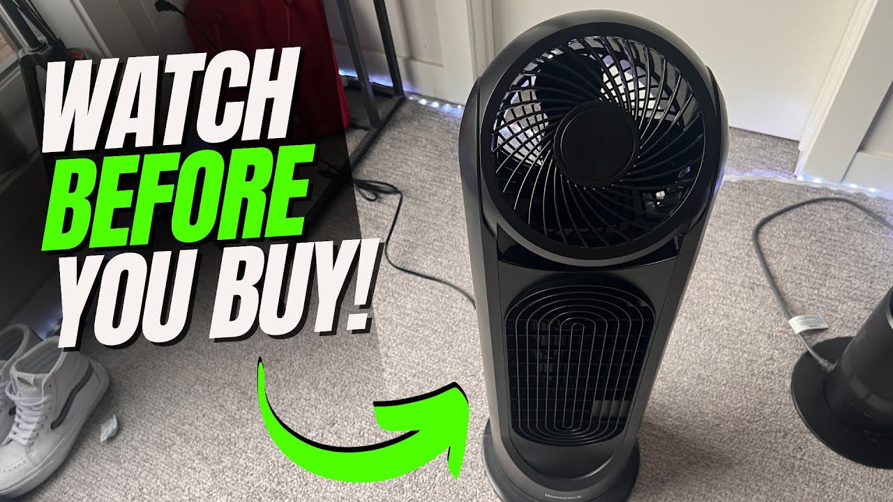 FULL Review of the #honeywell TurboForce Tower Fan - Amazing double fan!