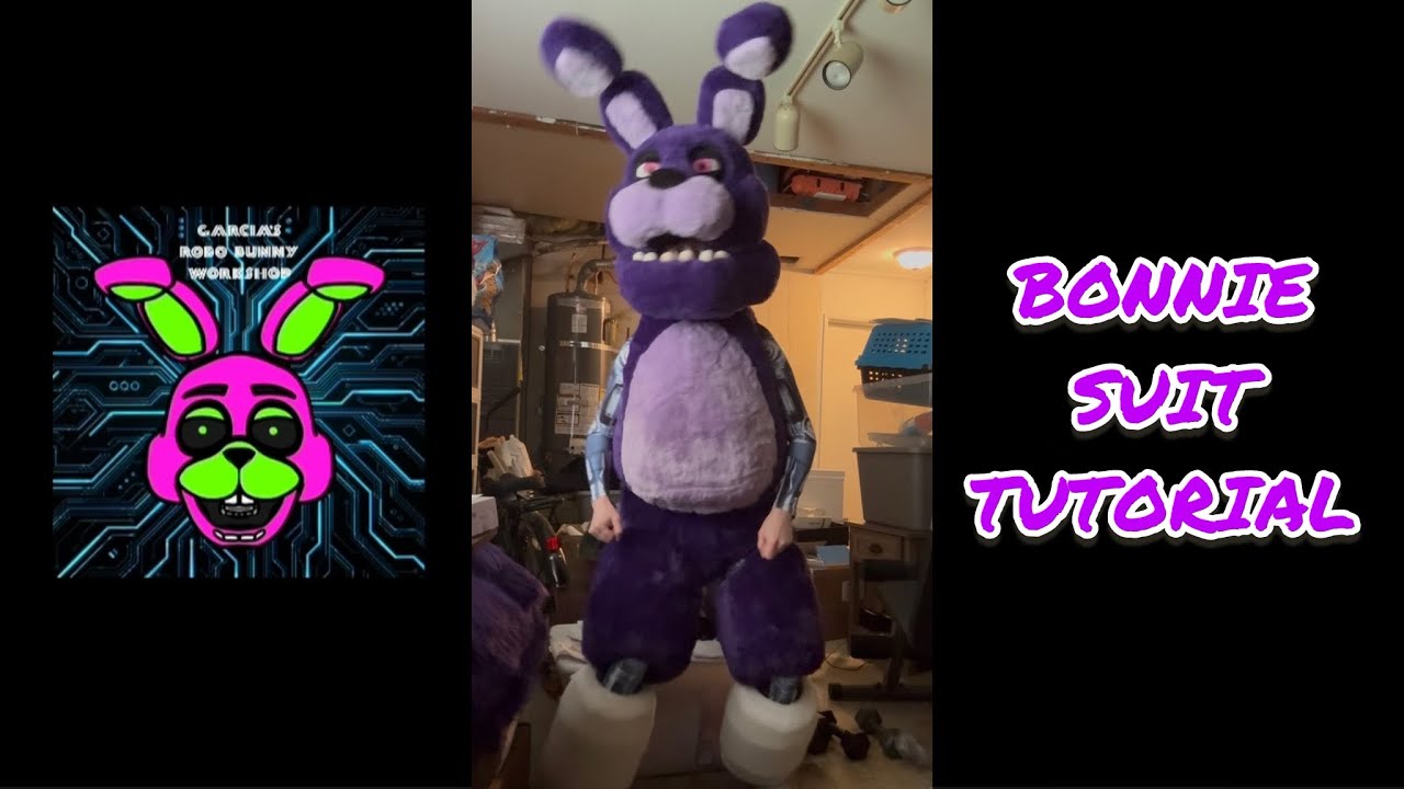I Built a #Bonnie Suit from Scratch 👀 #FNaF #FiveNightsAtFreddys #FNaFSuit #FNaFCosplay #fnafbonnie