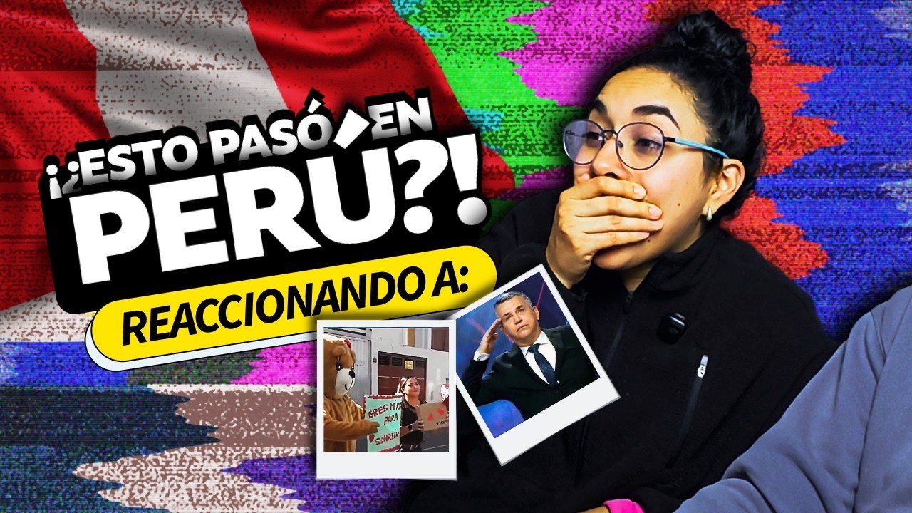😱Reaccionan a: MOMENTOS de la TV Peruana que una COLOMBIANA no puede creer