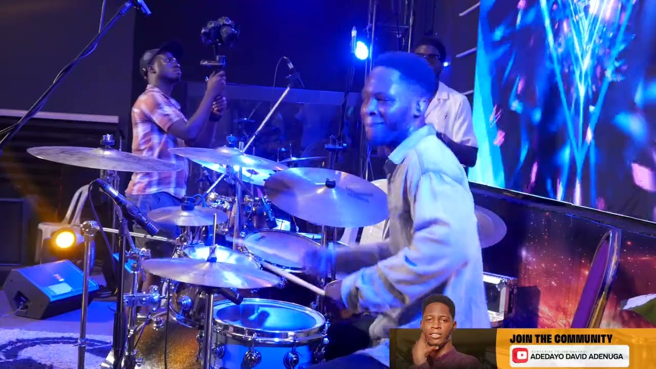 Locked in 😁🥁 Adedayo David Adenuga Live At Drumz Xperience