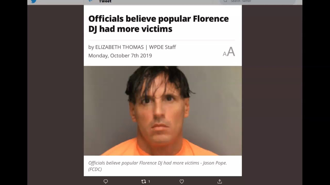 More on the Jason Roger Pope Story