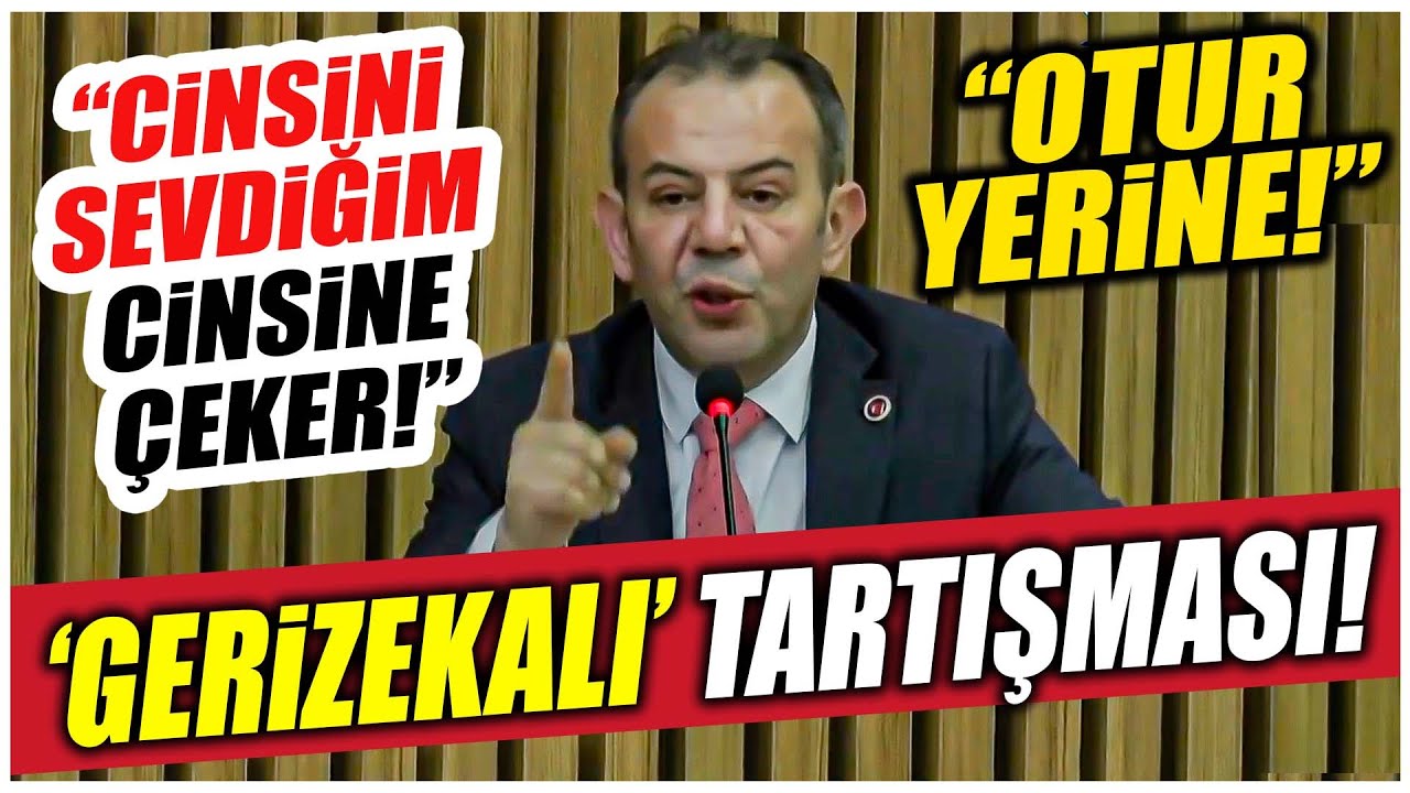 'Gerizekalı' tartışması! Tanju Özcan konuştu AKP'liler çılgına döndü!