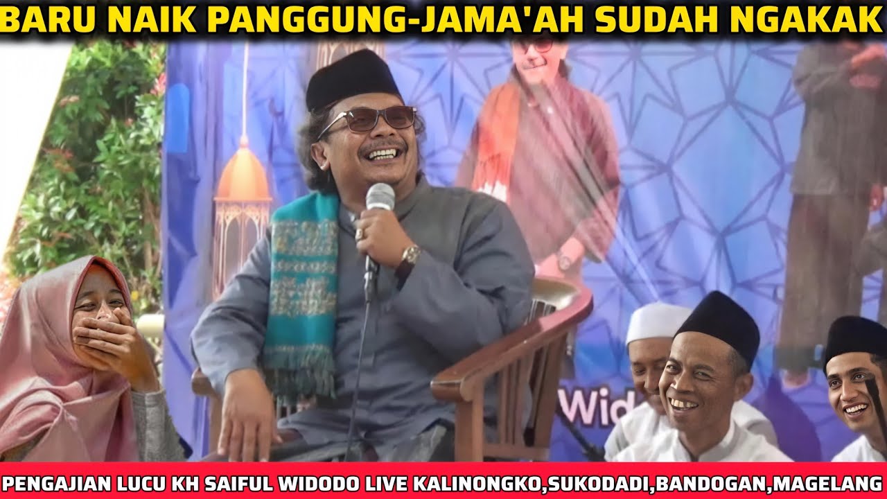 LIVE CERAMAH LUCU PENGAJIAN LUCU KH SAIFUL WIDODO TERBARU 2026 DI KALINONGKO,SUKODADI,BANDONGAN,MGL