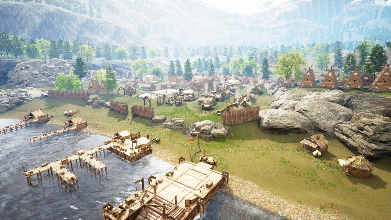Land of the Vikings | Promising NEW Viking Survival City Builder with Viking Raids | Early Access