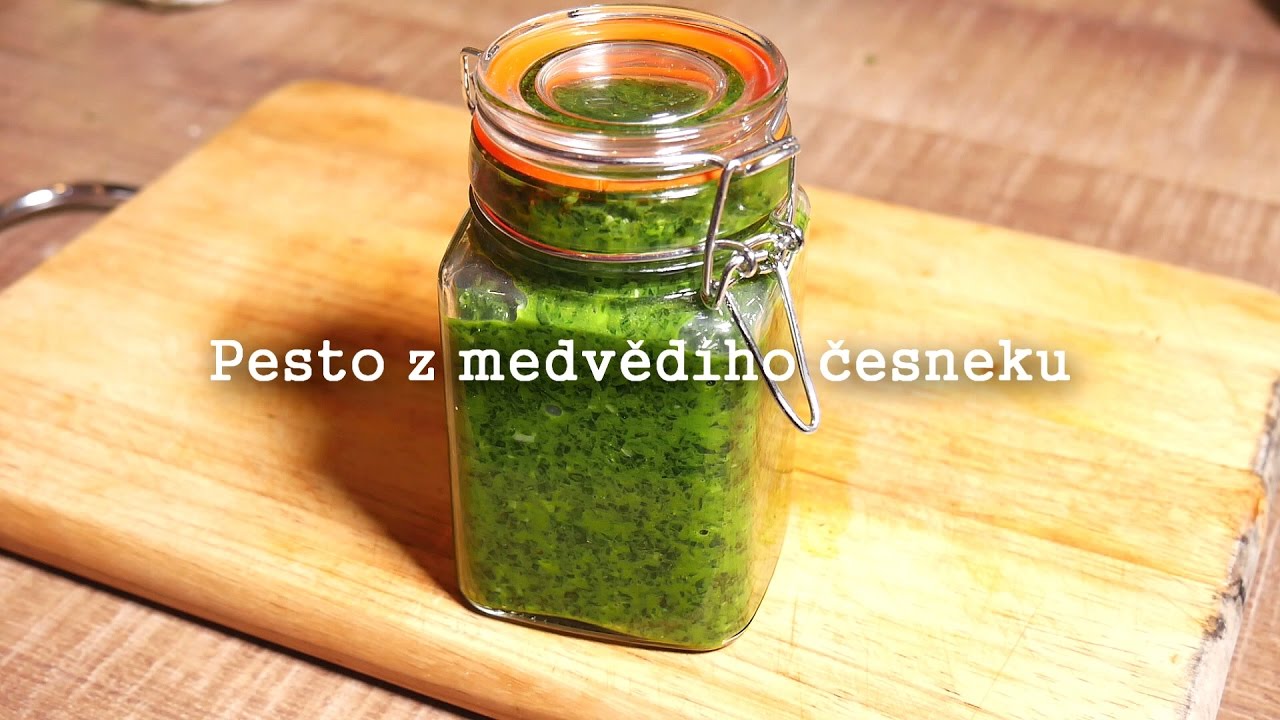Pesto z medvědího česneku - Jarní super klasika