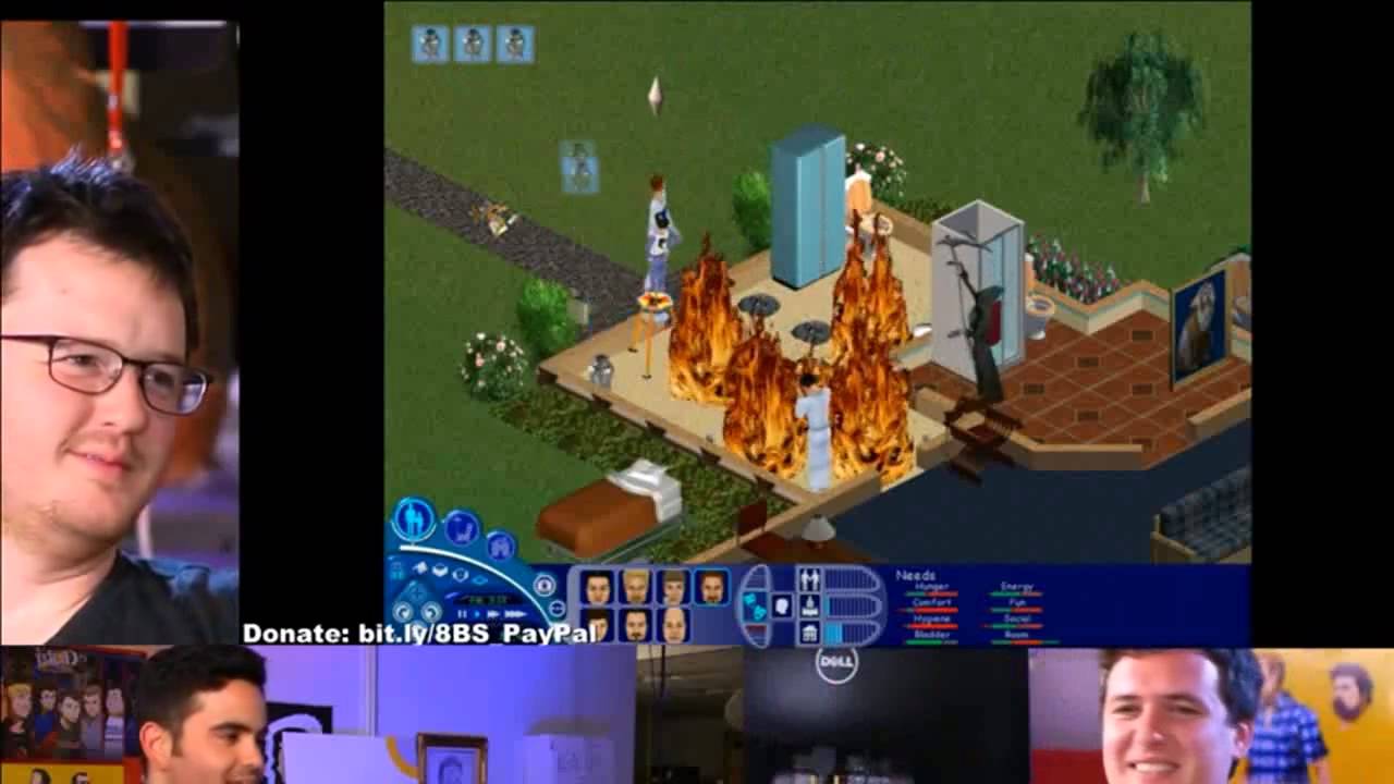 Giant Bomb Charity Stream - The Sims Disaster