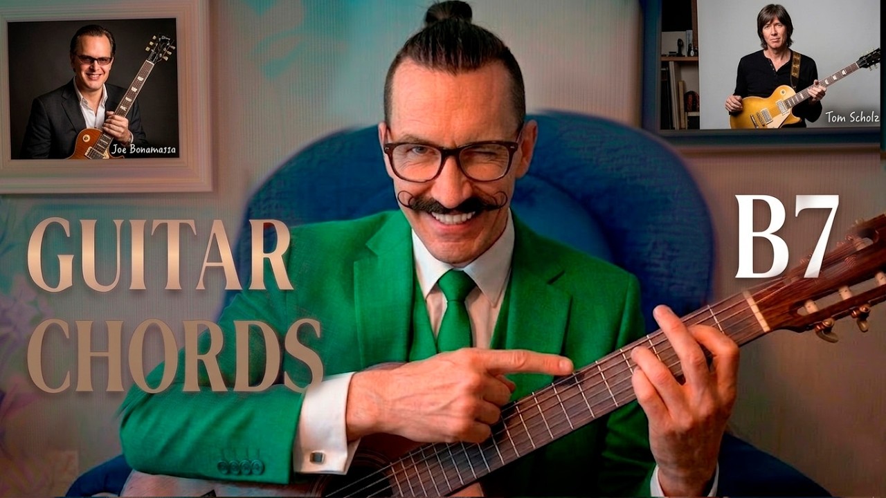 H7 аккорд (CИ МАЖОР СЕПТАККОРД B dominant 7th chord) Уроки гитары - Играй, как Бенедикт! #47